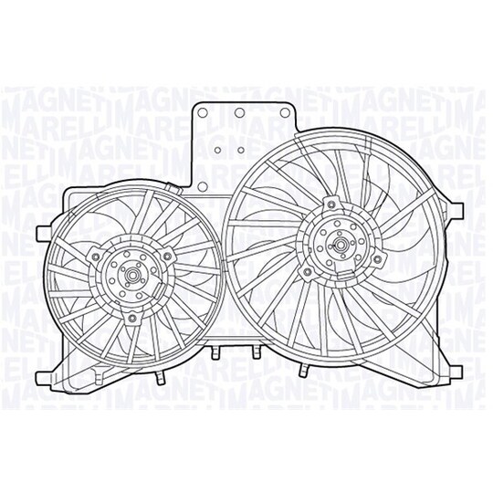 069422542010 - Fan, radiator 