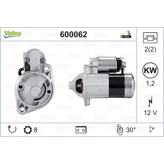 600062 - Käynnistinmoottori 