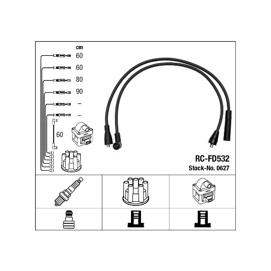 0627 - Ignition Cable Kit 