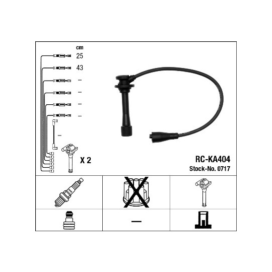 0717 - Ignition Cable Kit 