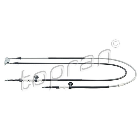 207 381 - Cable, parking brake 