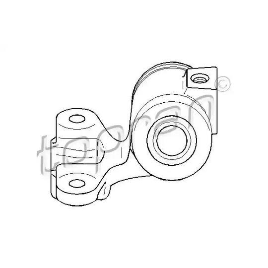 722 678 - Holder, control arm mounting 
