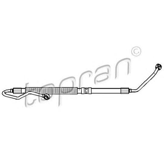 501 731 - Steering gear hose/pipe 