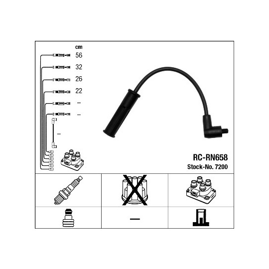 7200 - Ignition Cable Kit 