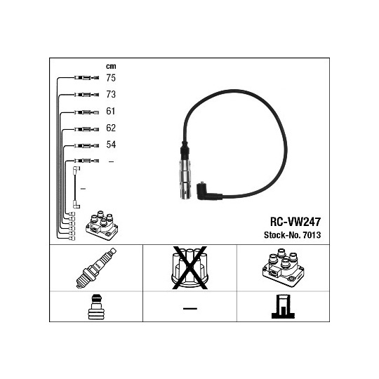 7013 - Ignition Cable Kit 