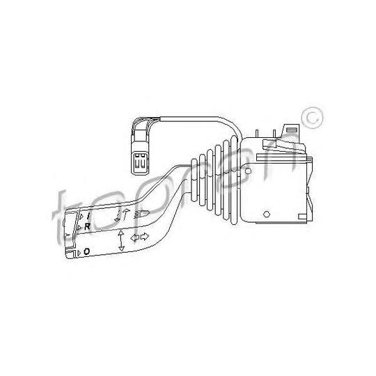 206 682 - Steering gear combined switch-key 