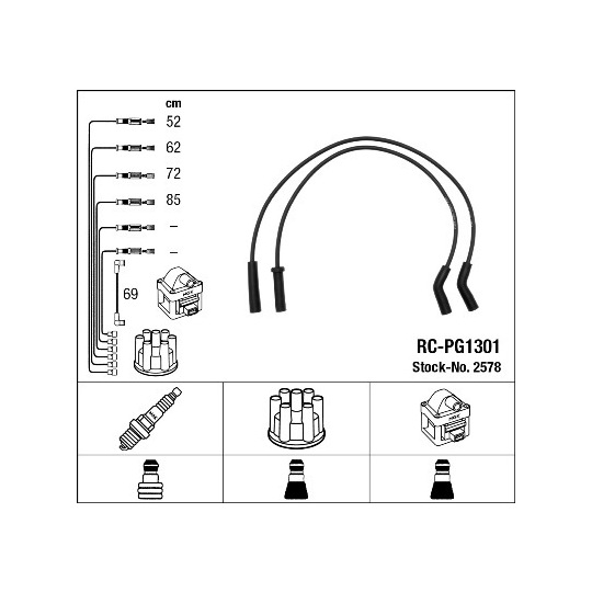 2578 - Ignition Cable Kit 