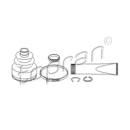 113 001 - Bellow Set, drive shaft 