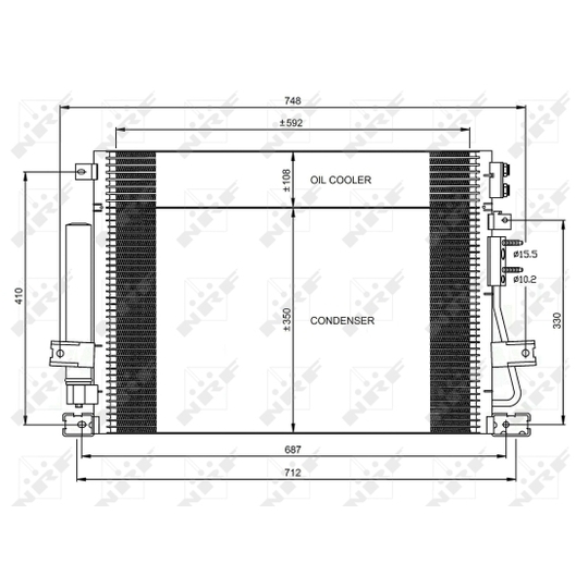  35966 - Condenser, air conditioning 