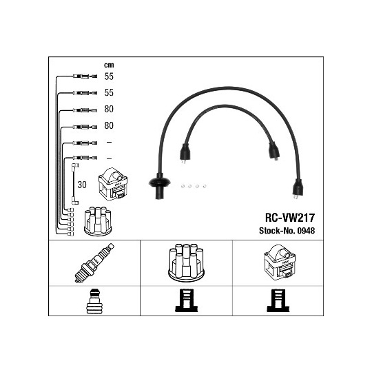 0948 - Ignition Cable Kit 