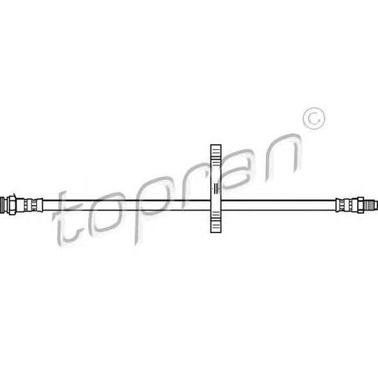 720 919 - Flexible brake pipe 