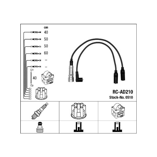 0510 - Ignition Cable Kit 