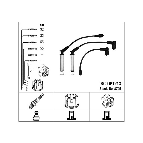 8745 - Ignition Cable Kit 