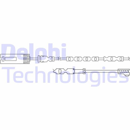 LZ0217 - Warning Contact, brake pad wear 