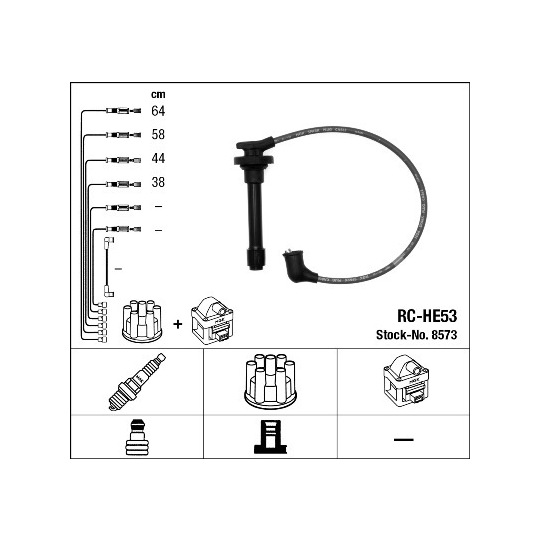 8573 - Ignition Cable Kit 