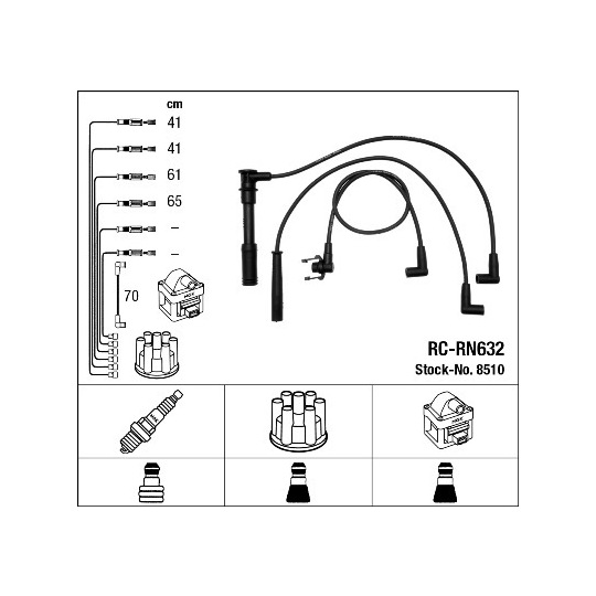 8510 - Ignition Cable Kit 