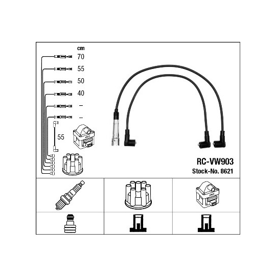 8621 - Ignition Cable Kit 