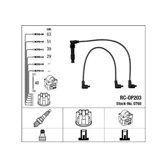 0768 - Ignition Cable Kit 