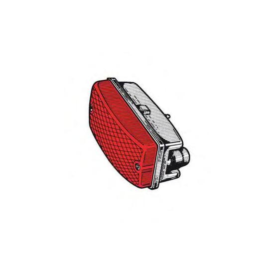 74000000 - Rear fog lamp 
