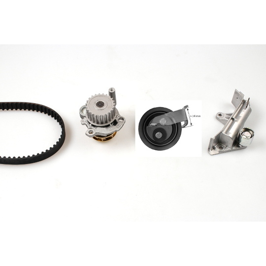 PK05476 - Water Pump & Timing Belt Set 