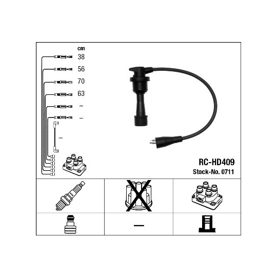 0711 - Ignition Cable Kit 