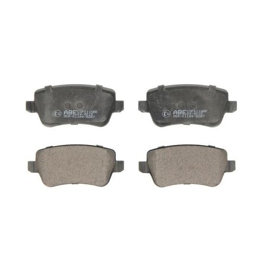 C2F011ABE - Brake Pad Set, disc brake 