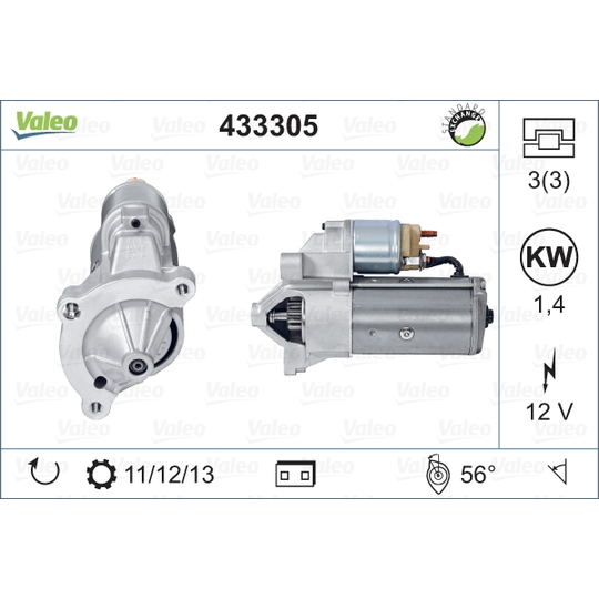 433305 - Startmotor 