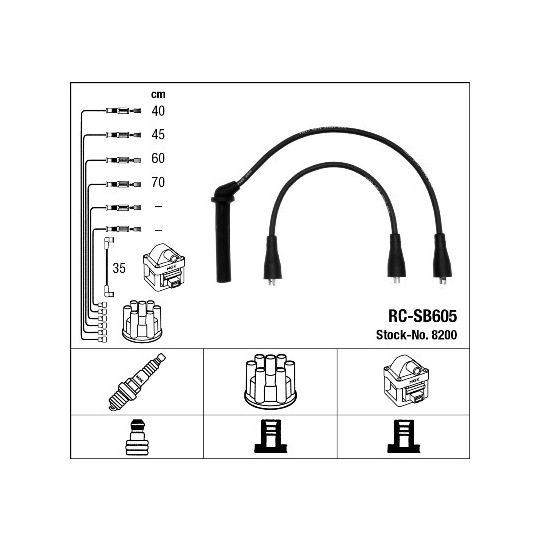 8200 - Ignition Cable Kit 