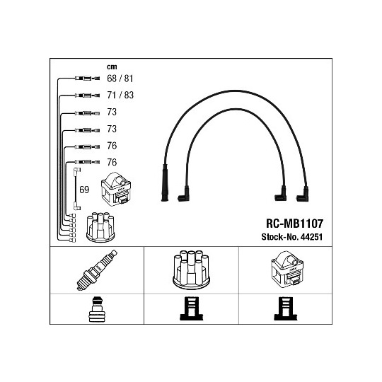 44251 - Ignition Cable Kit 