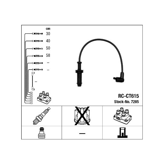 7285 - Ignition Cable Kit 