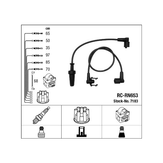 7183 - Ignition Cable Kit 