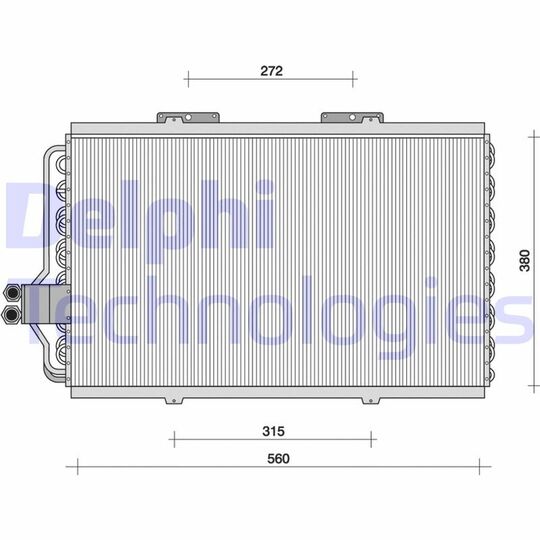 TSP0225062 - Lauhdutin, ilmastointilaite 
