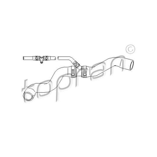 111 804 - Radiator Hose 