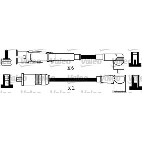 346219 - Tändkabelsats 