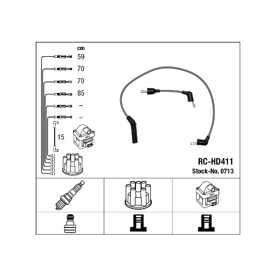 0713 - Ignition Cable Kit 