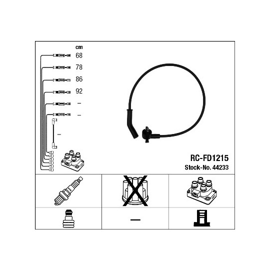 44233 - Ignition Cable Kit 