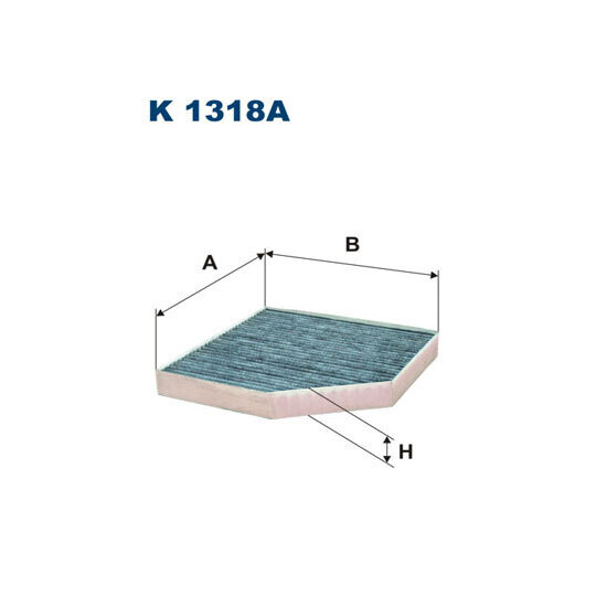 K 1318A - Filter, interior air 