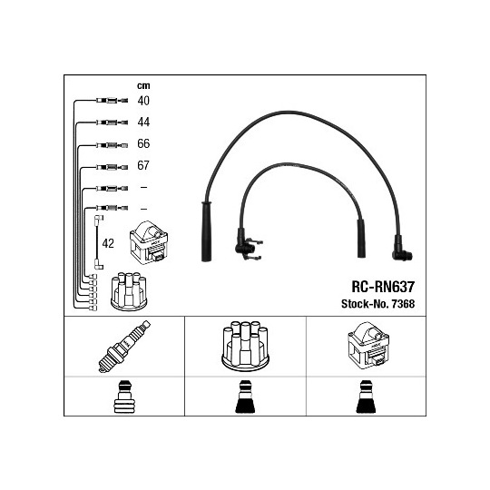 7368 - Ignition Cable Kit 