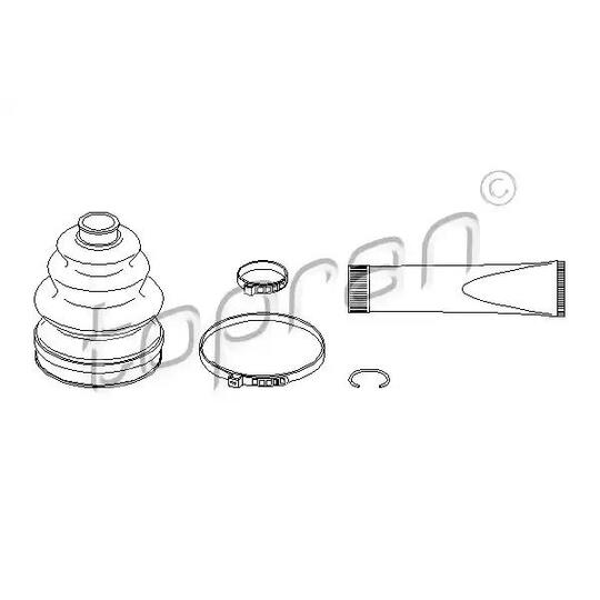 110 972 - Bellow Set, drive shaft 