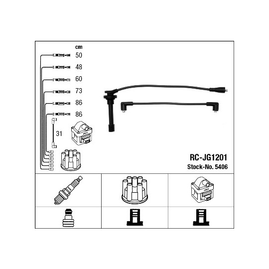 5406 - Ignition Cable Kit 