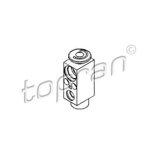 501 491 - Expansion Valve, air conditioning 