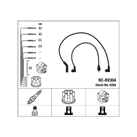 8269 - Ignition Cable Kit 
