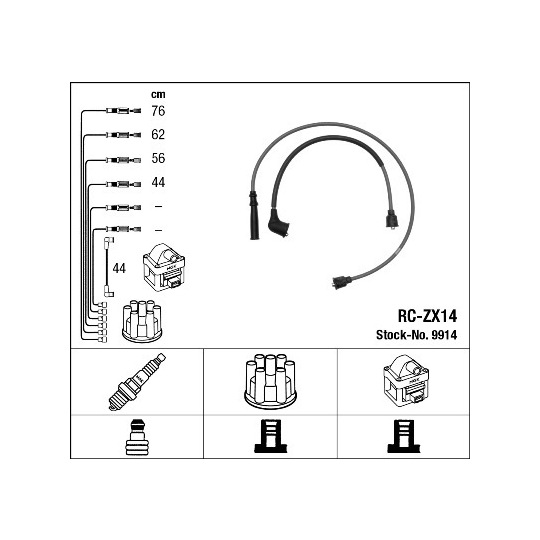 9914 - Ignition Cable Kit 