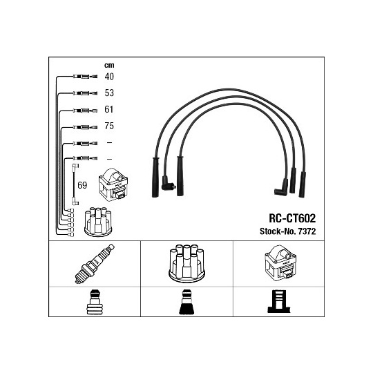 7372 - Ignition Cable Kit 