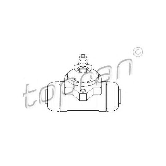 300 654 - Brake cylinder 