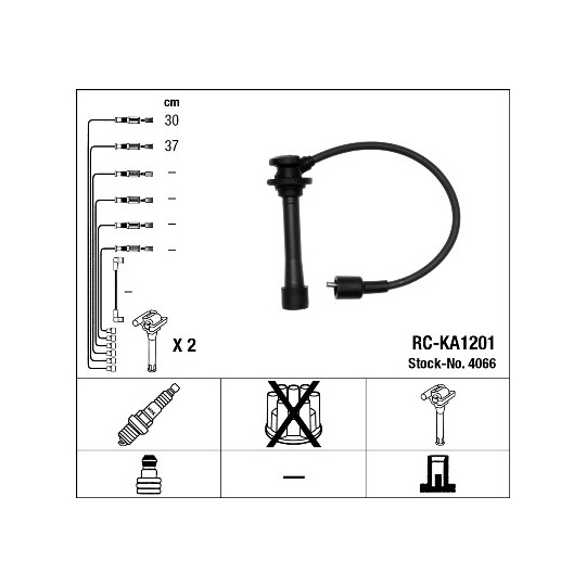 4066 - Ignition Cable Kit 