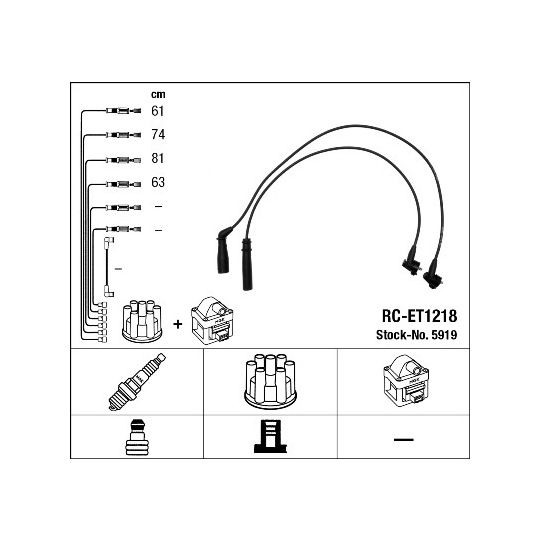 5919 - Ignition Cable Kit 