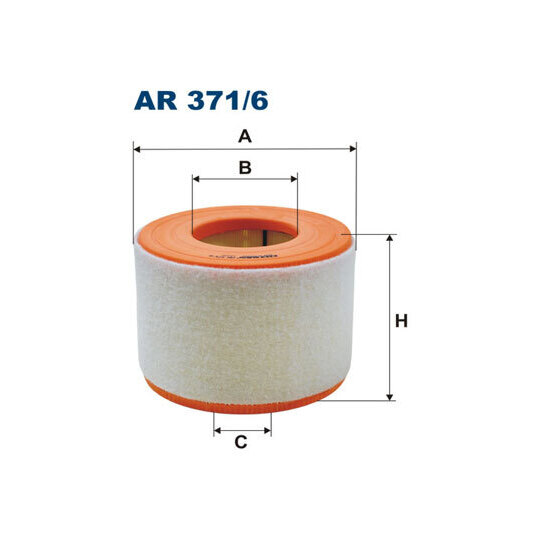 AR 371/6 - Air filter 