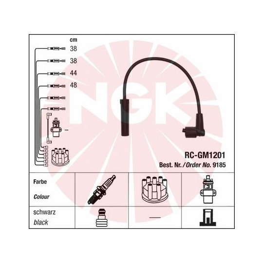 9185 - Ignition Cable Kit 