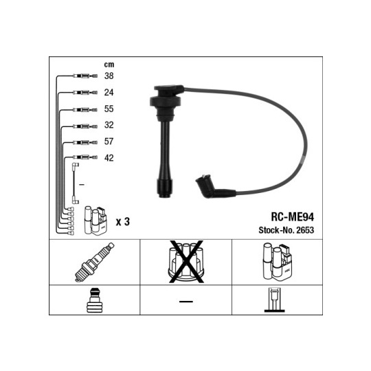 2653 - Ignition Cable Kit 